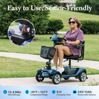 Hoverfly T4 Electric 4-wheel Mobility Scooter ((👻Halloween Sale))