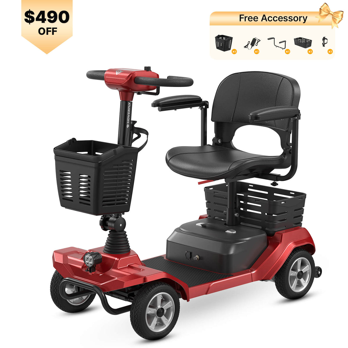 Hoverfly T4 New Edition Mobility Scooter (👻Halloween Sale)