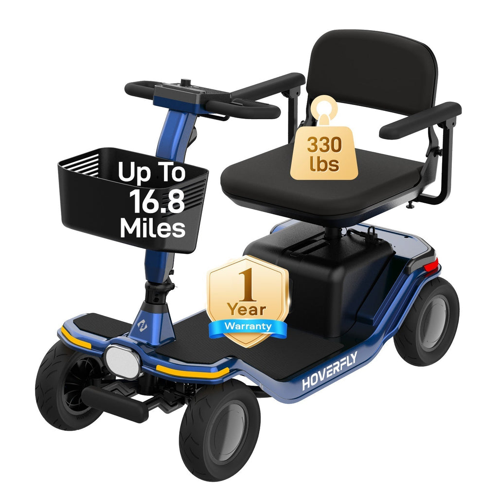 Hoverfly T5 FDA-cleared Electric 4-Wheel Premium Mobility Scooter ((👻Halloween Sale))