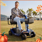 Hoverfly T5 FDA-cleared Electric 4-Wheel Premium Mobility Scooter ((👻Halloween Sale))
