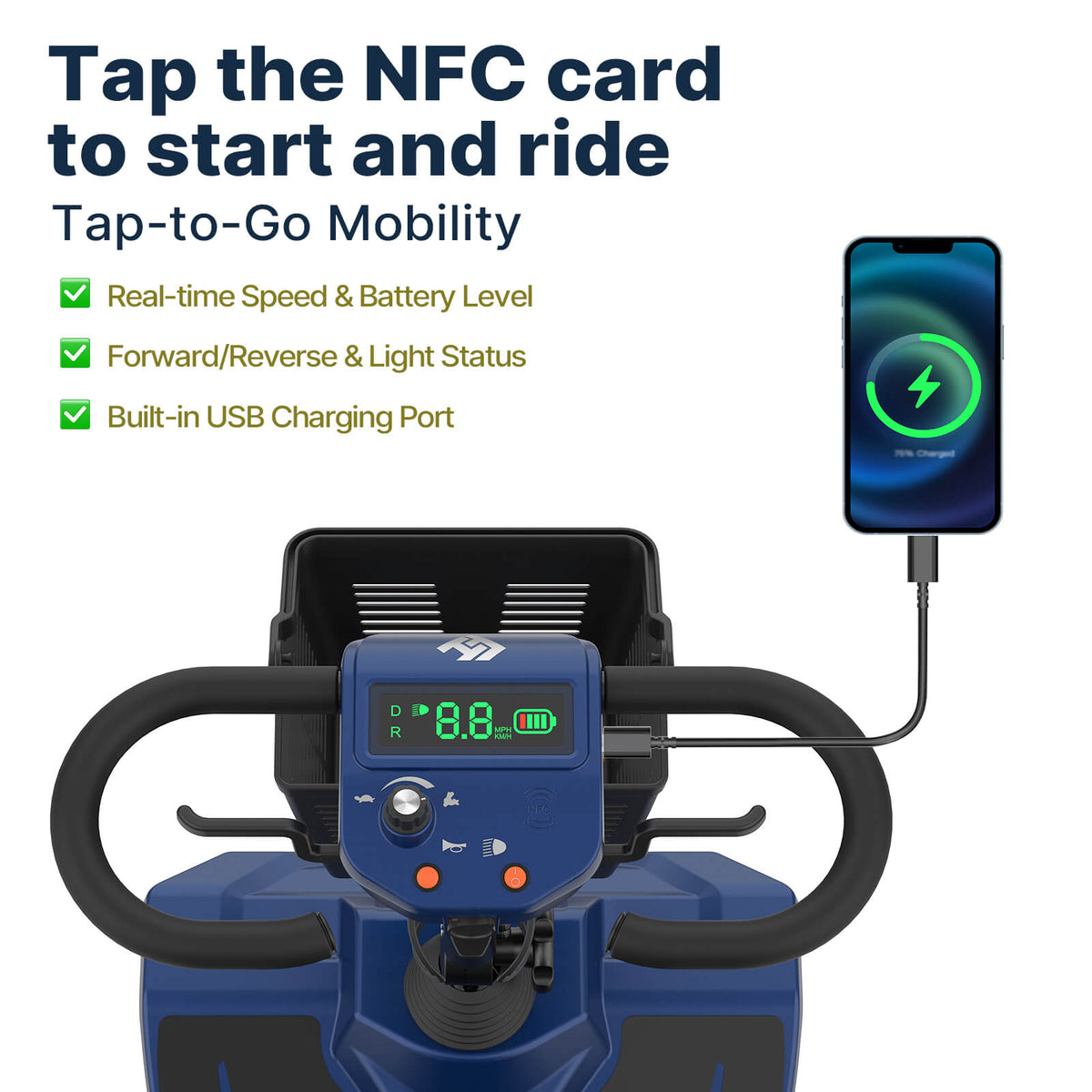 Hoverfly T4 New Edition Mobility Scooter (👻Halloween Sale)
